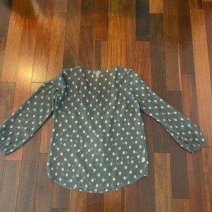 LOFT Sheer Blouse